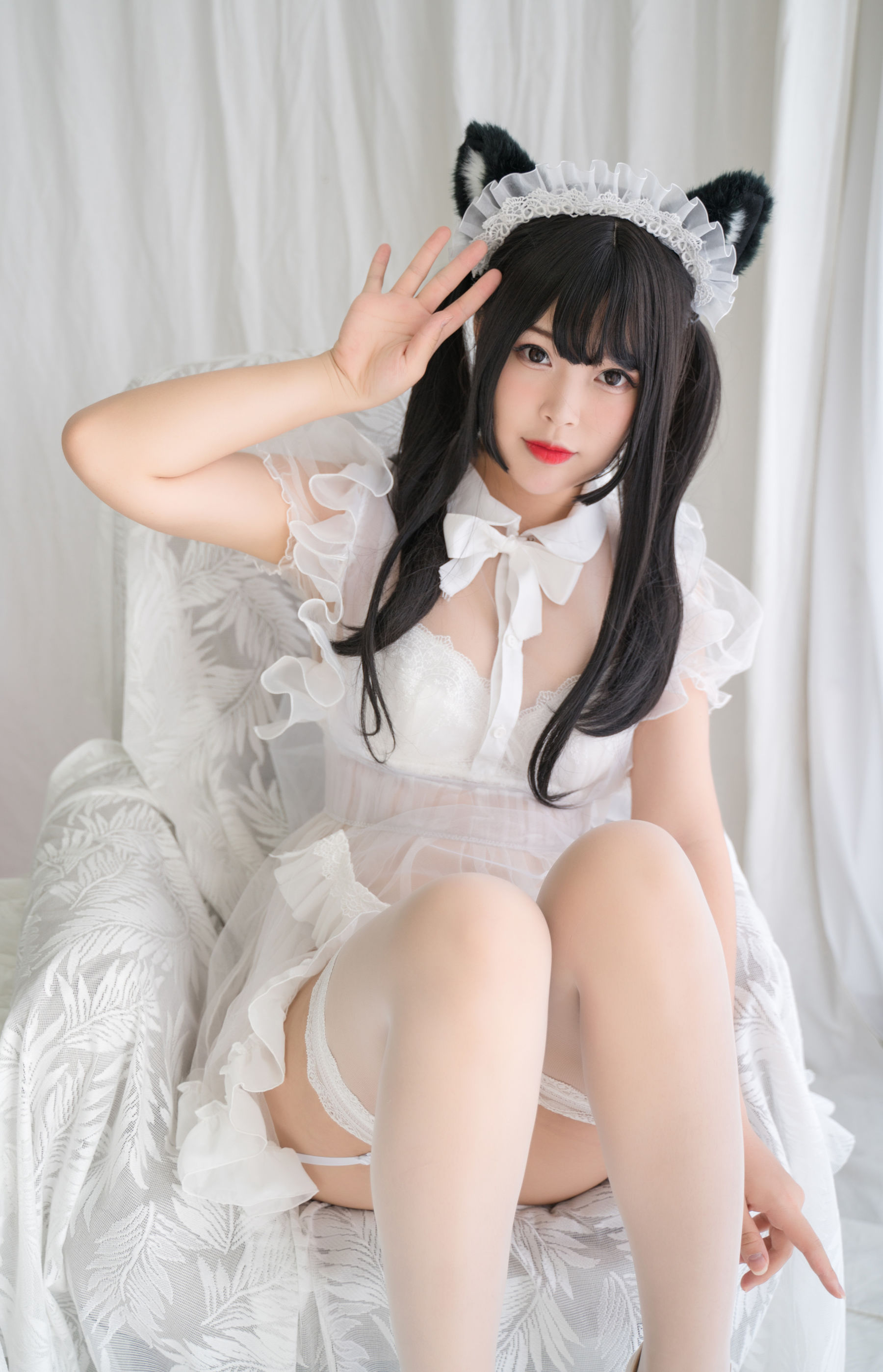 萌系小姐姐 -白烨- - 白猫透明女仆