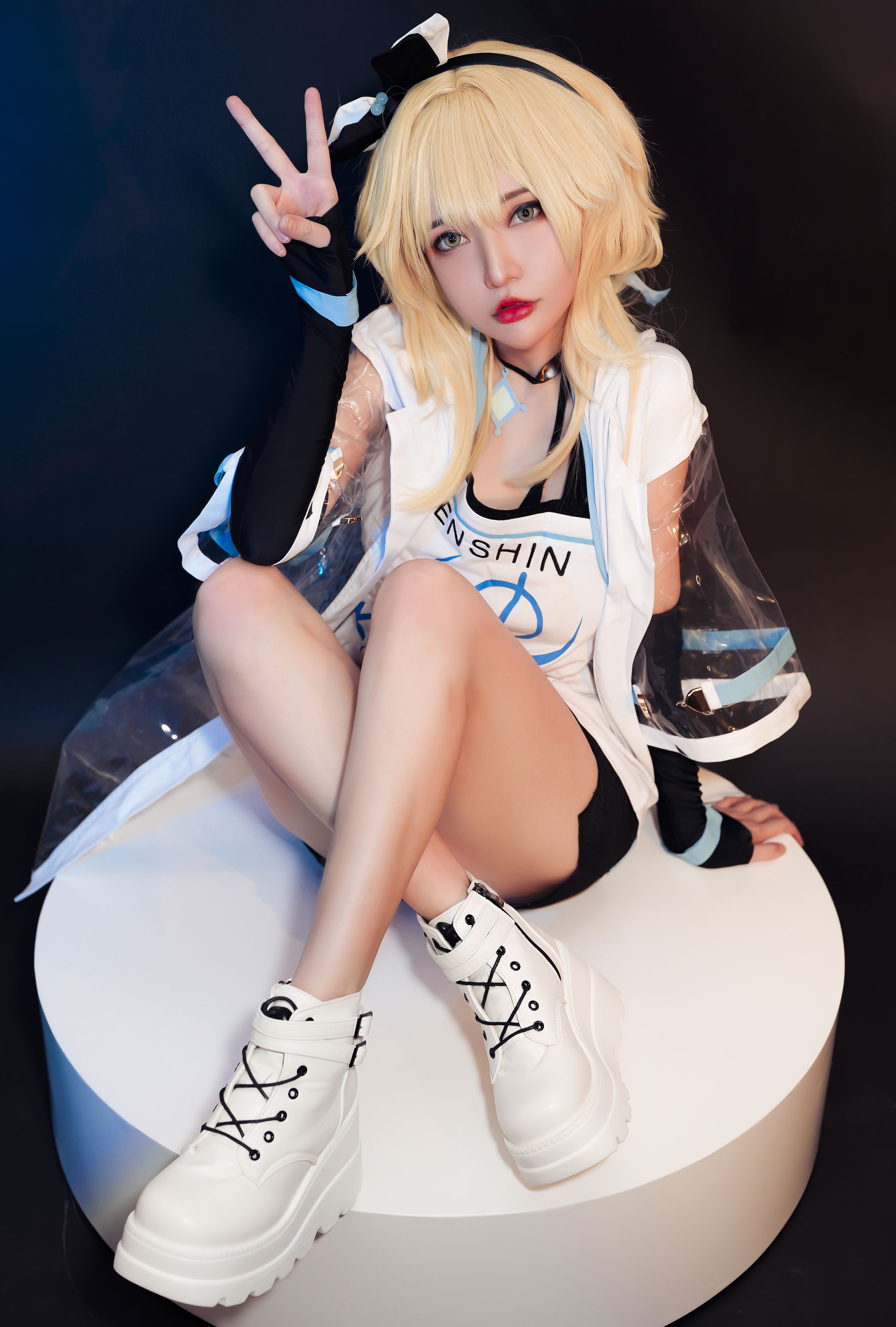 Coser小姐姐 Potato Godzilla - Lumine HoYoFest (Genshin Impact)