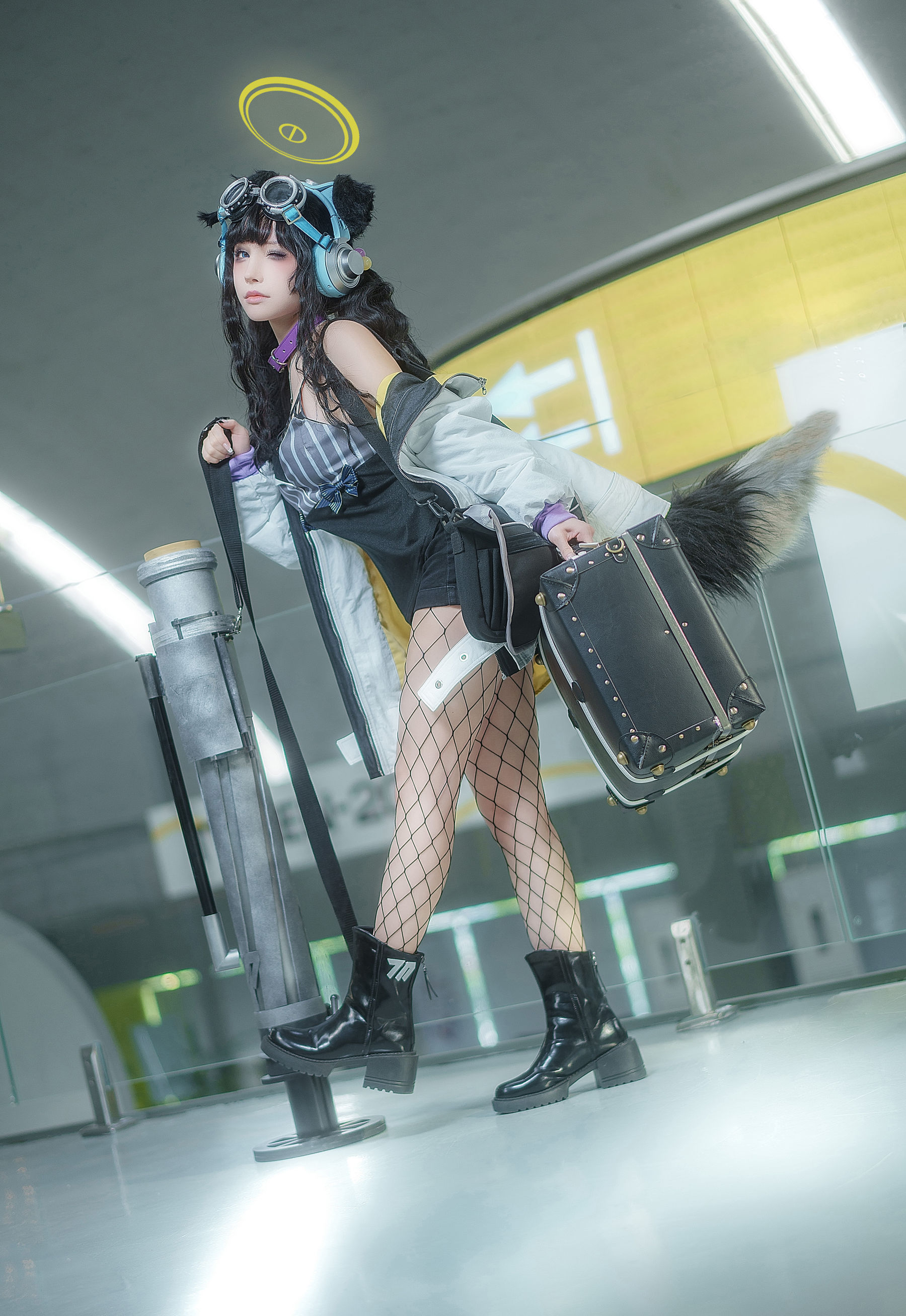 Cosplay美女 一千只猫薄禾 - 蔚蓝档案 阿洛娜
