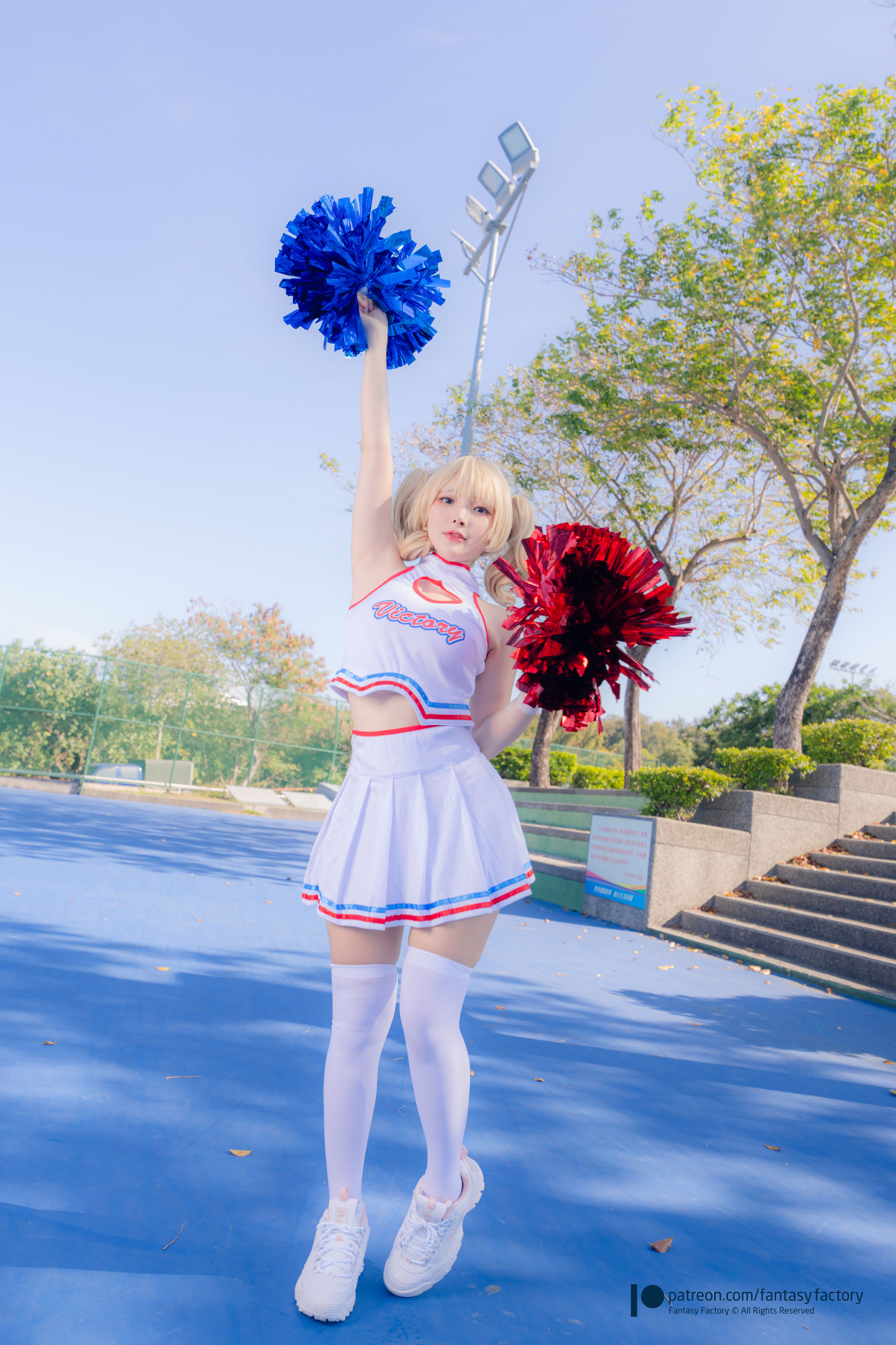 [Fantasy Factory] 小丁 Cosplay写真 - 2022.03 cheerleader