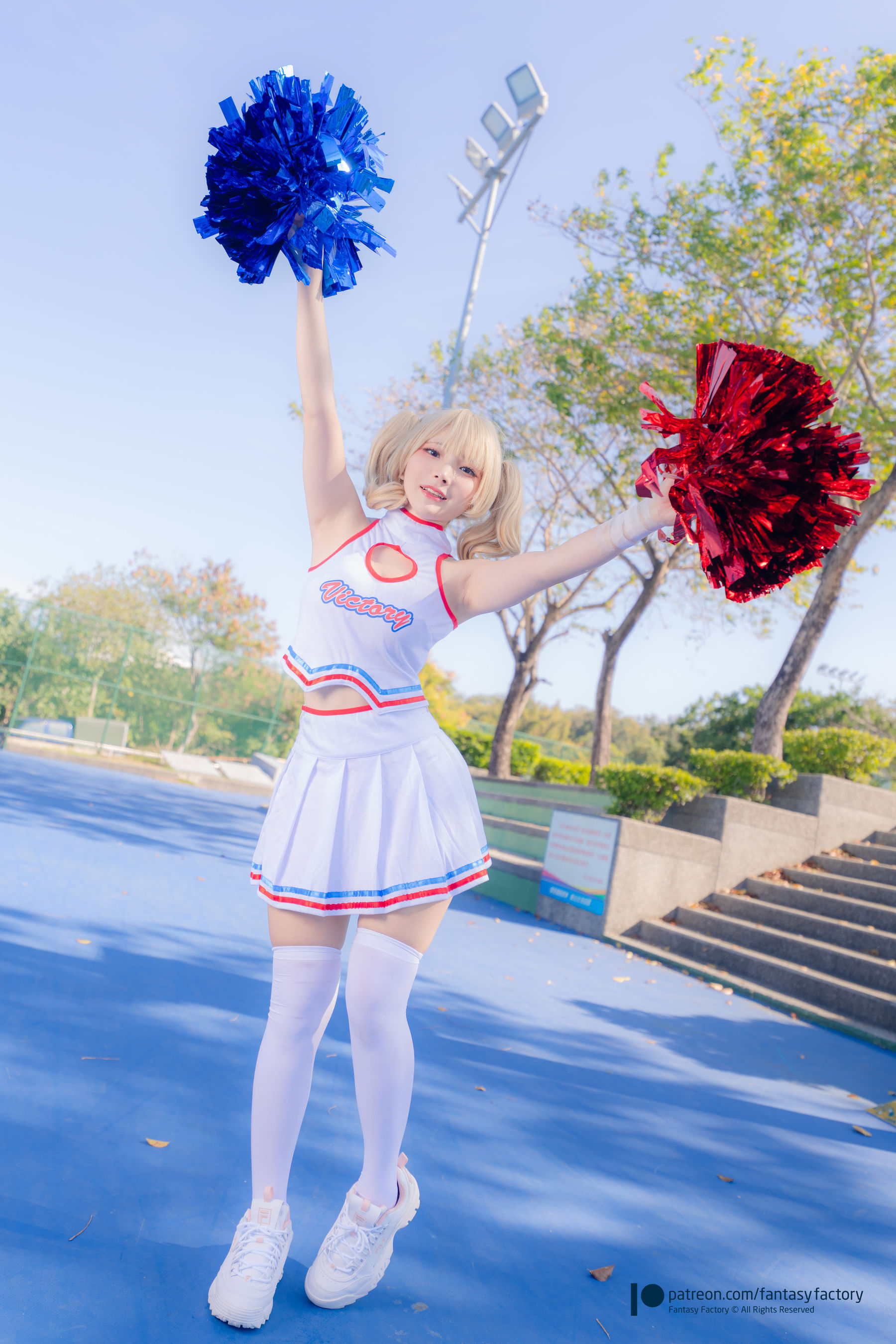 [Fantasy Factory] 小丁 Cosplay写真 - 2022.03 cheerleader