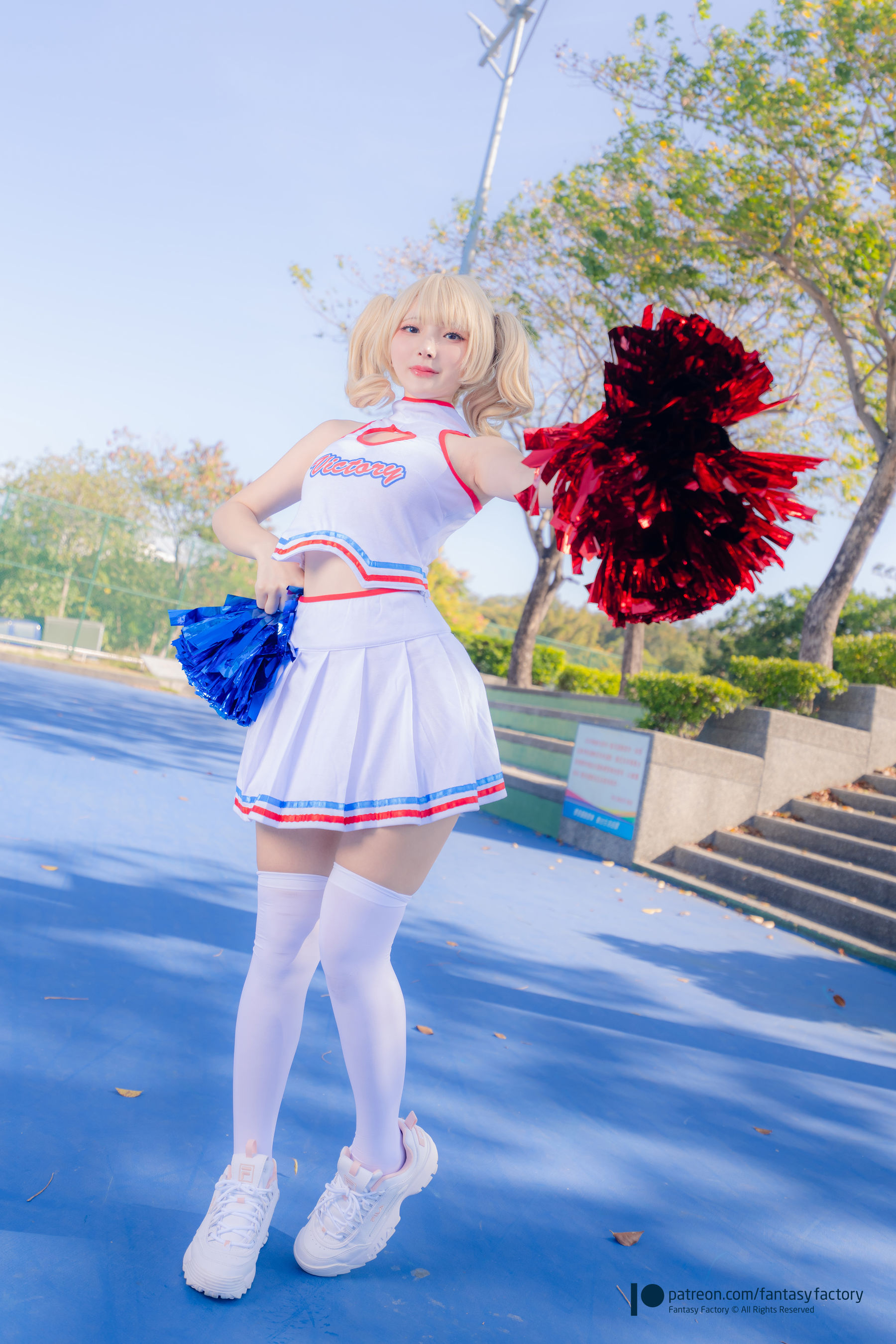 [Fantasy Factory] 小丁 Cosplay写真 - 2022.03 cheerleader