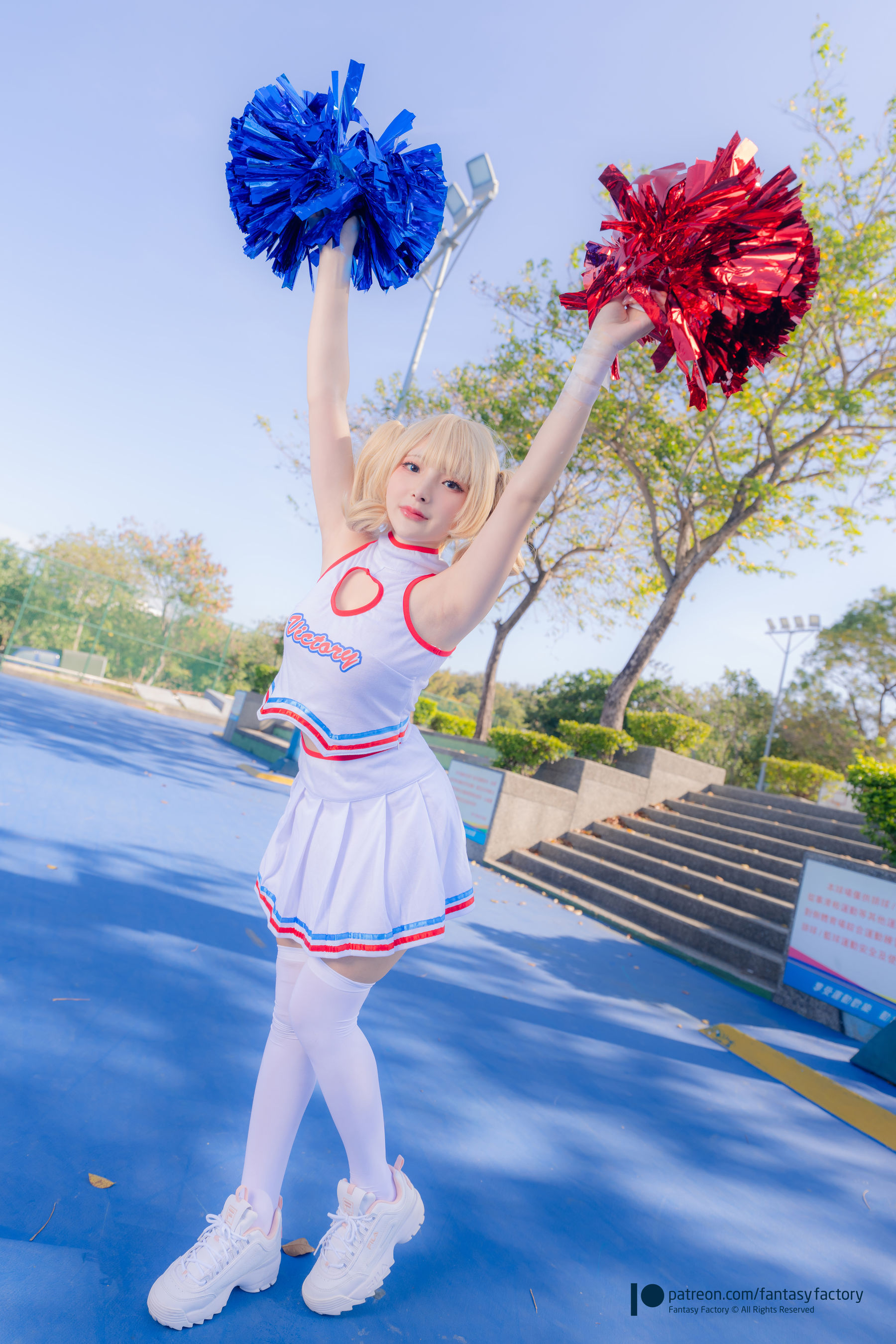 [Fantasy Factory] 小丁 Cosplay写真 - 2022.03 cheerleader