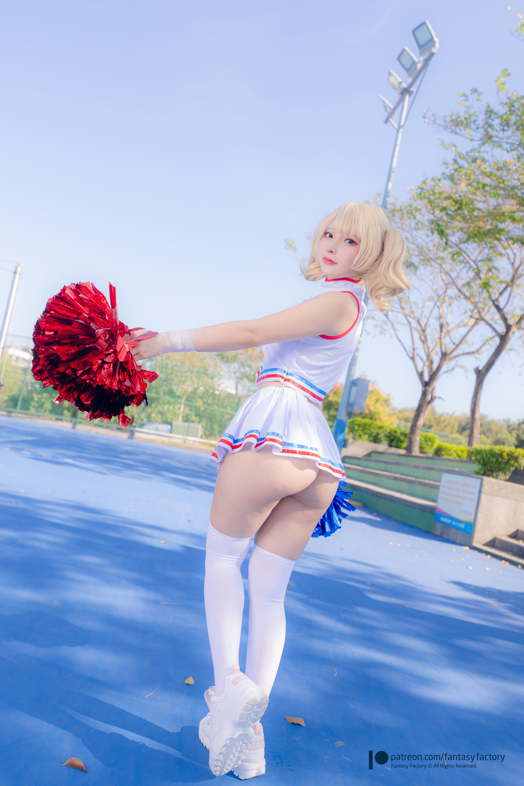 [Fantasy Factory] 小丁 Cosplay写真 - 2022.03 cheerleader