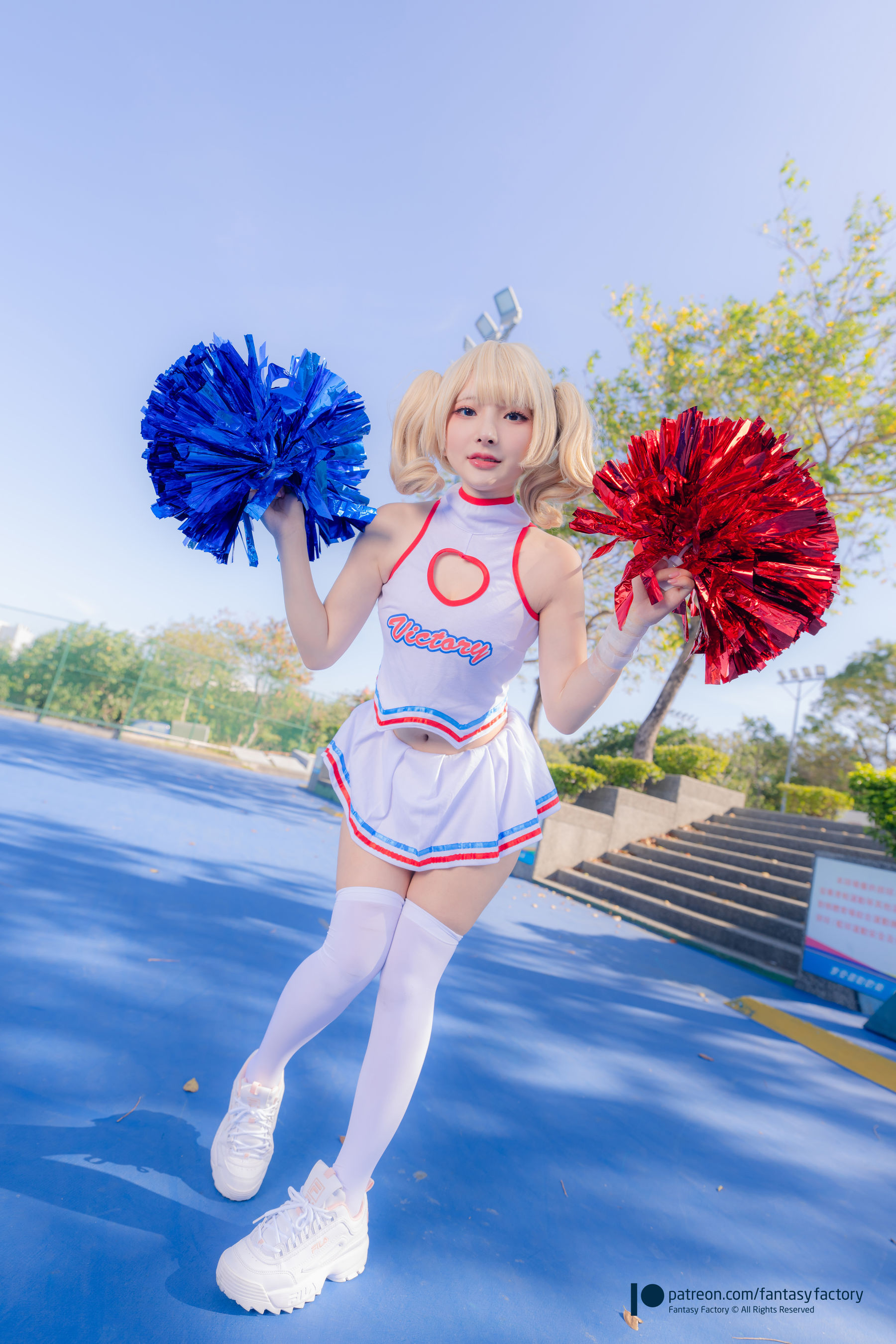 [Fantasy Factory] 小丁 Cosplay写真 - 2022.03 cheerleader