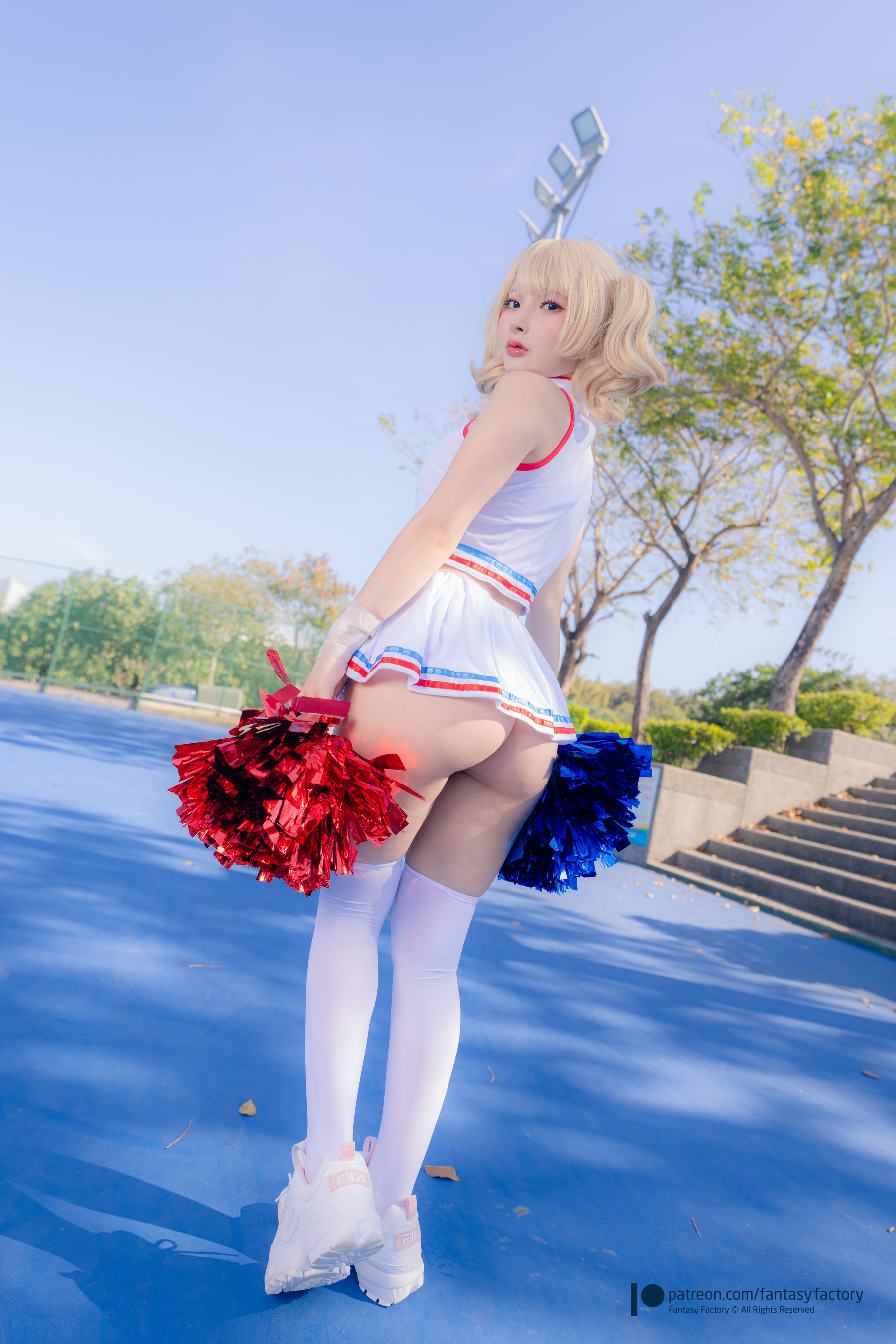 [Fantasy Factory] 小丁 Cosplay写真 - 2022.03 cheerleader