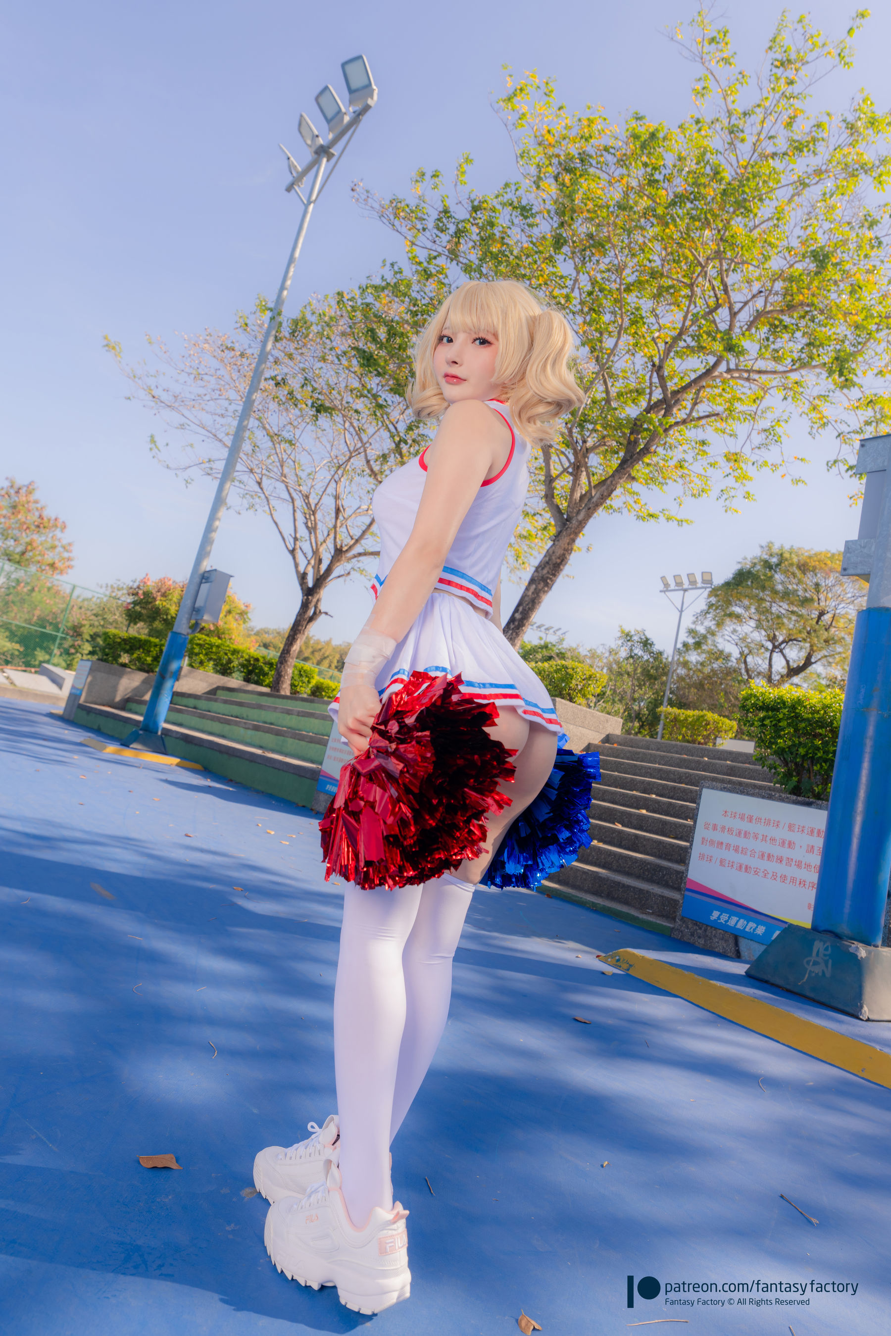 [Fantasy Factory] 小丁 Cosplay写真 - 2022.03 cheerleader