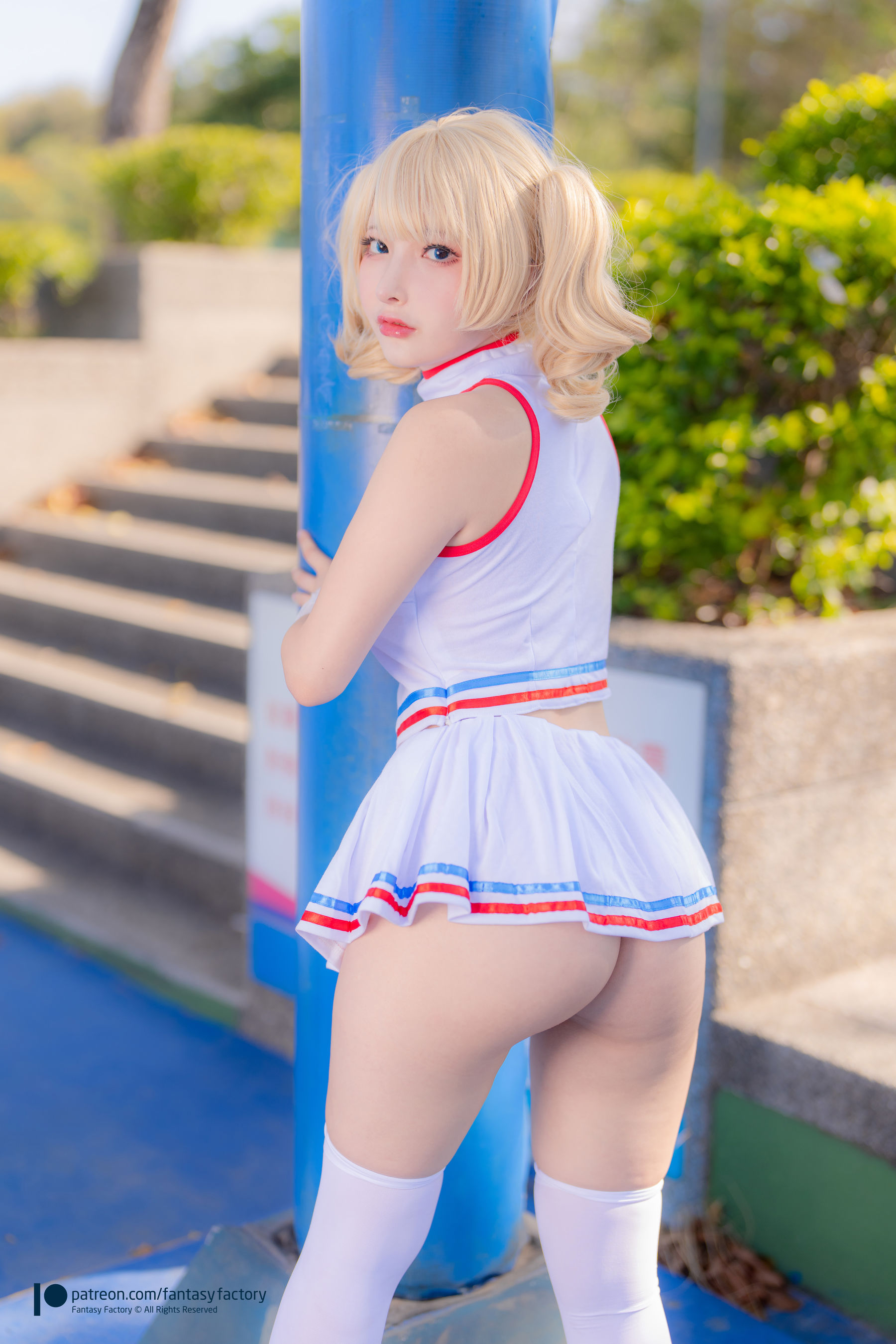 [Fantasy Factory] 小丁 Cosplay写真 - 2022.03 cheerleader
