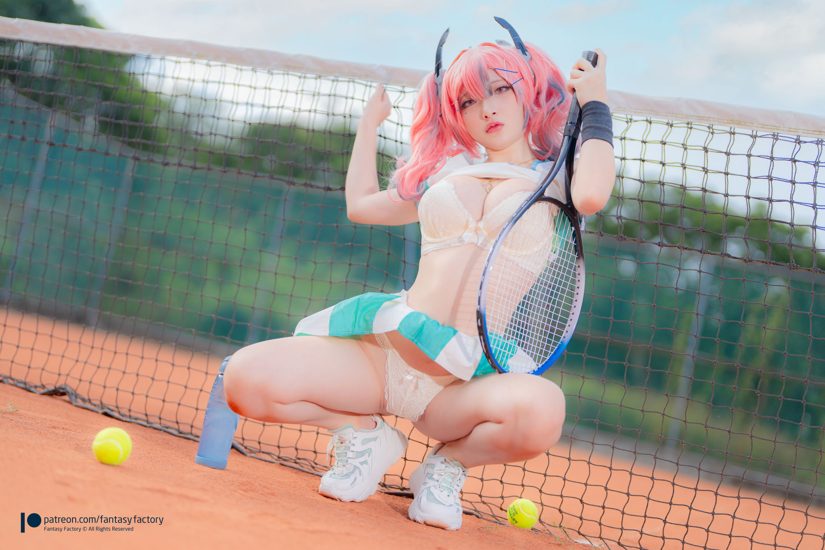 [Fantasy Factory] 小丁 Cosplay写真 - 2022.04 Bremerton tennis