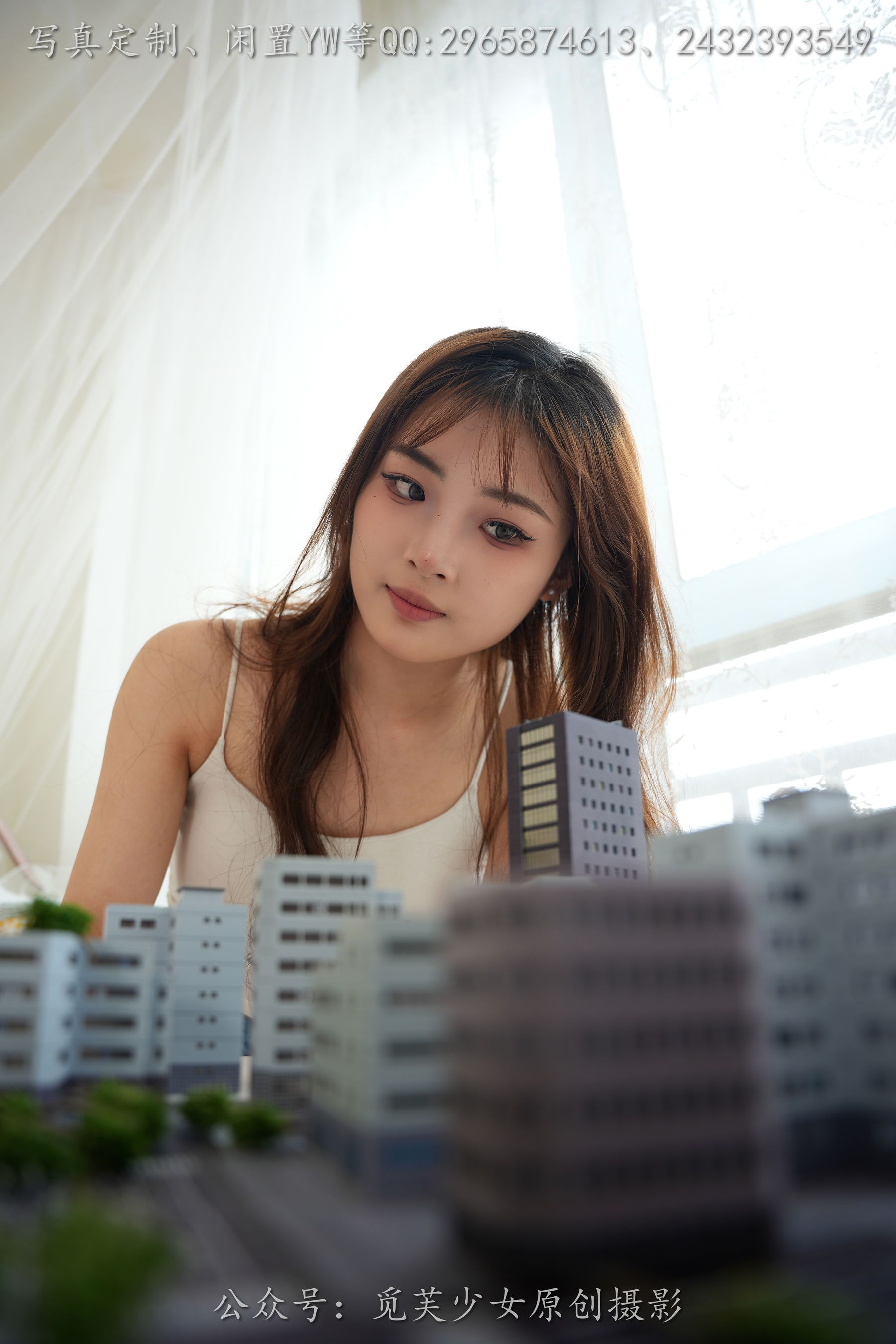 [觅芙少女] NO.263 晓晓 -梦境误入小人国，化身巨人少女