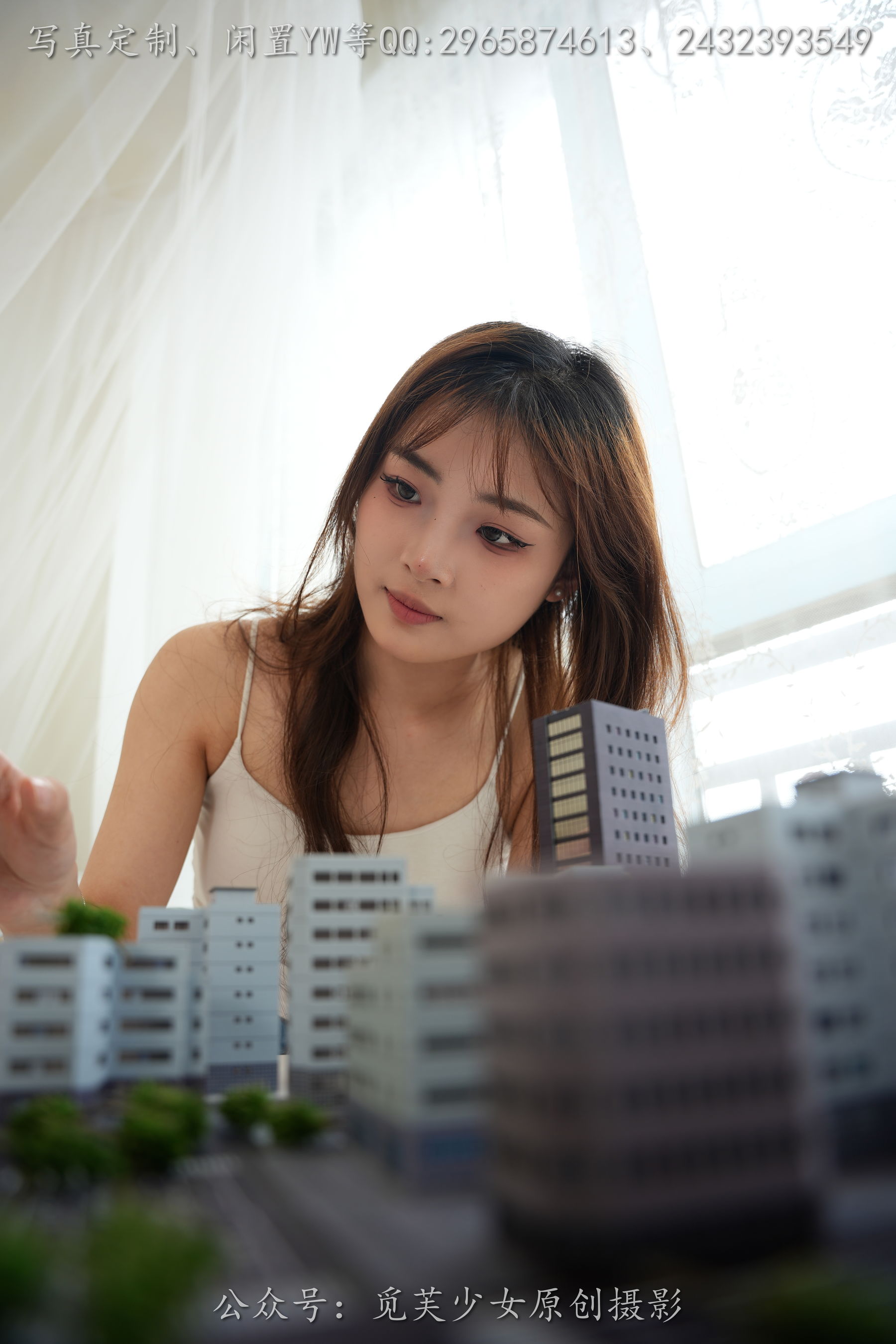 [觅芙少女] NO.263 晓晓 -梦境误入小人国，化身巨人少女