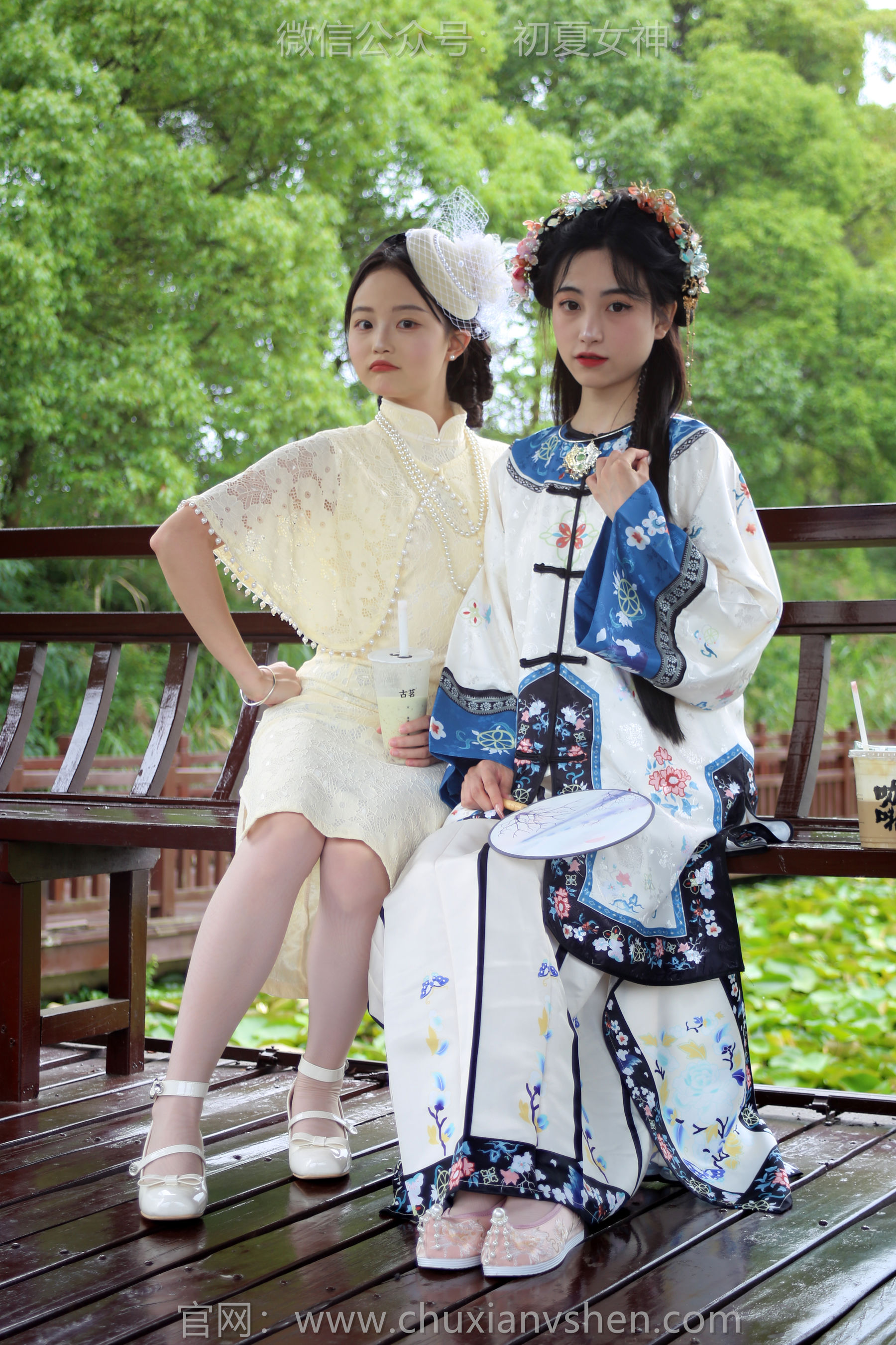 初夏女神 No.213 柒柒&双双 留洋晚清