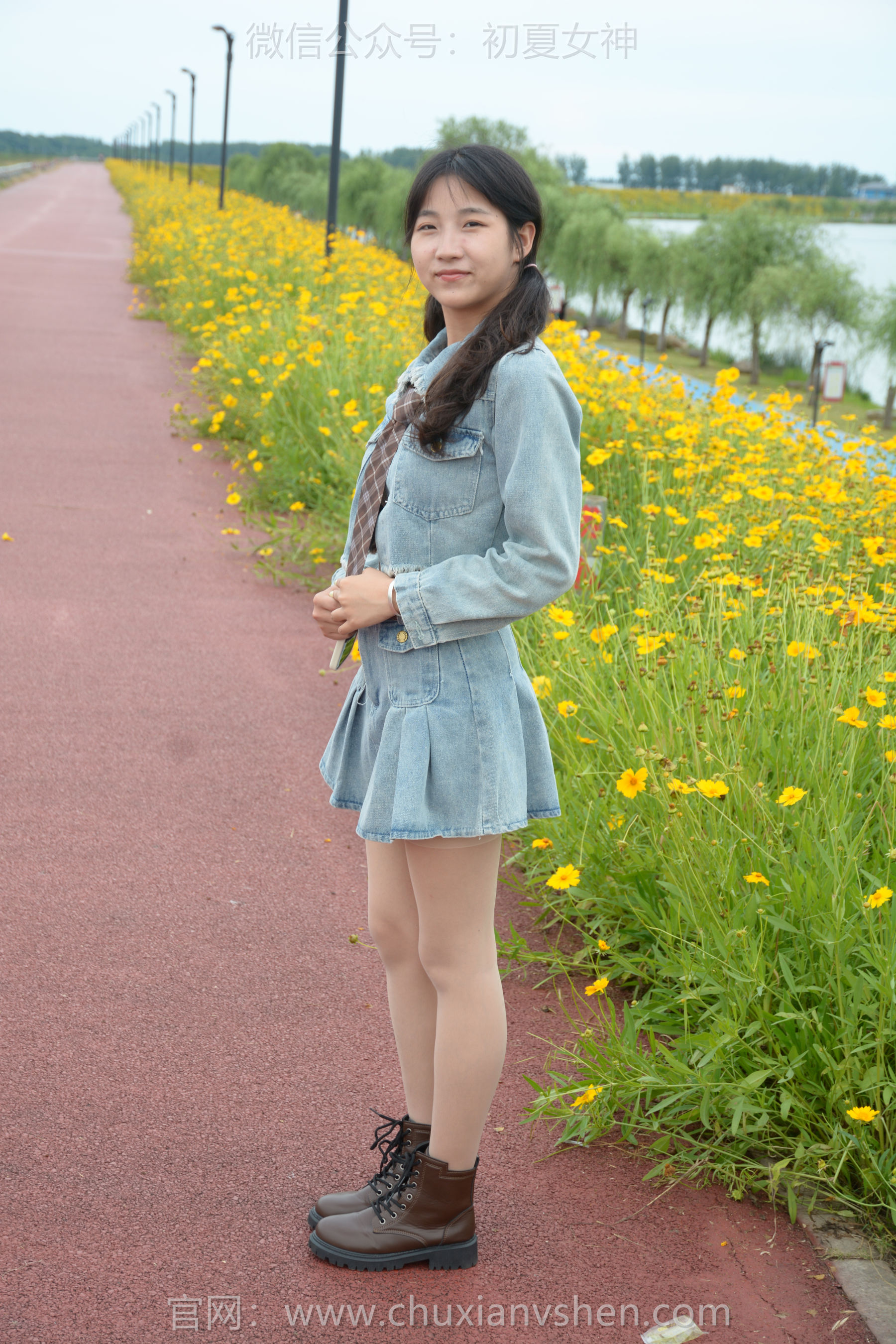 初夏女神 No.215 点点 七月牛仔