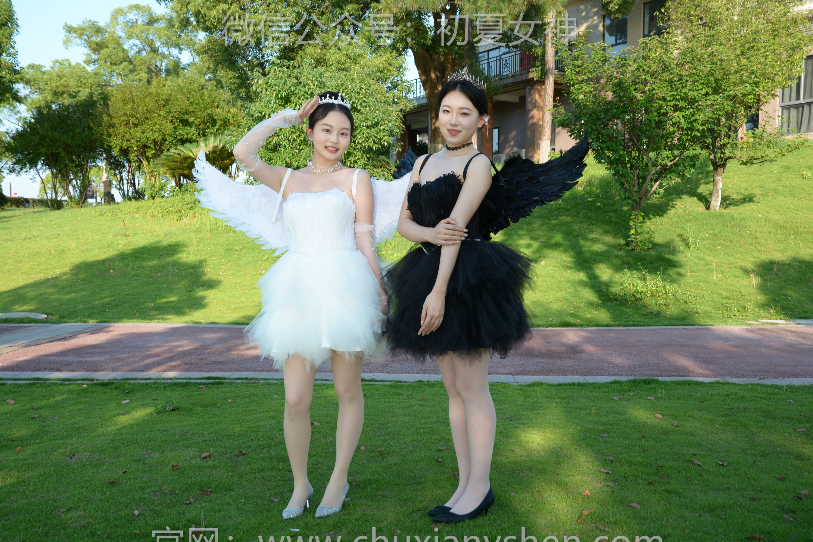 初夏女神 No.222 双双&环环 黑白天使