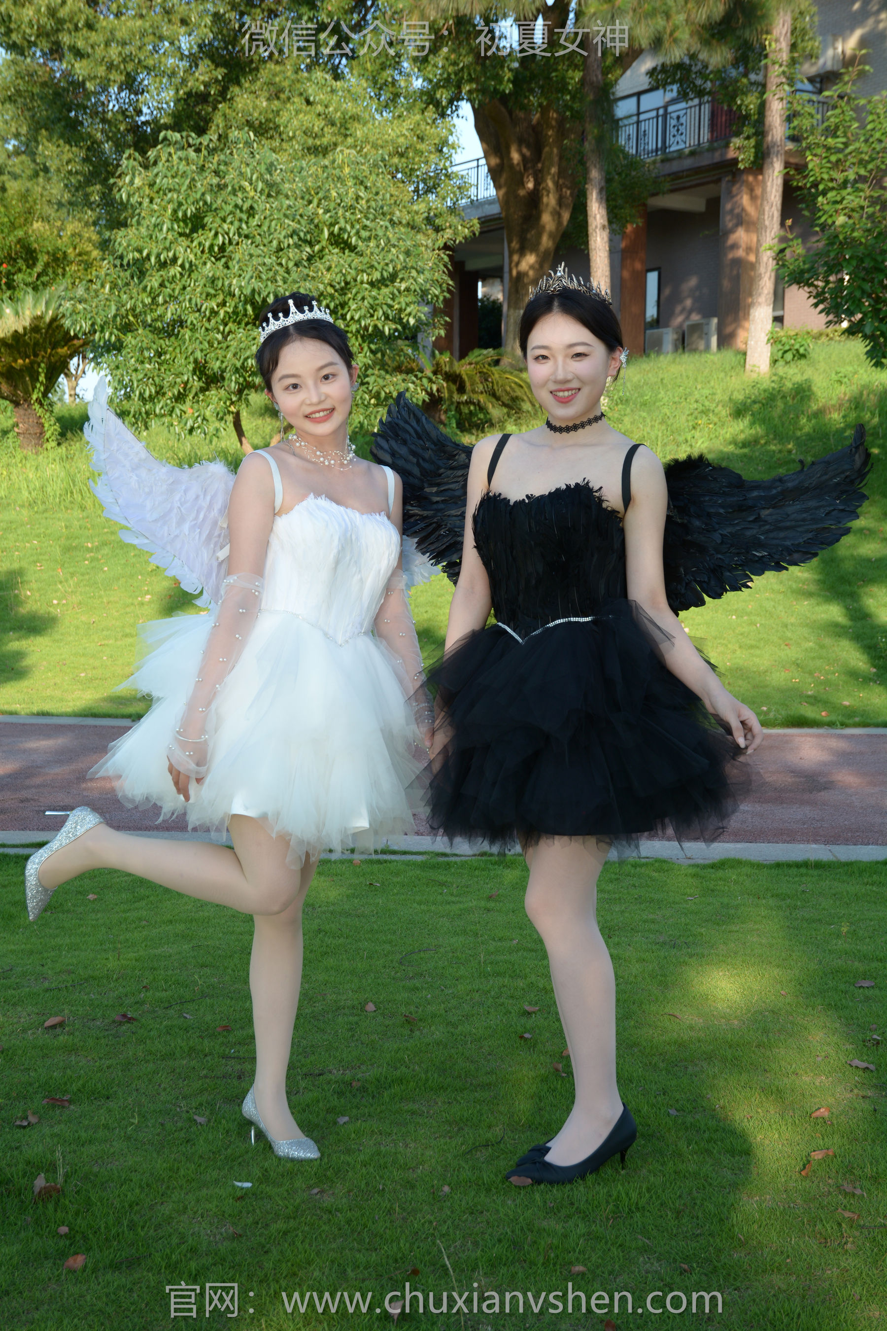 初夏女神 No.222 双双&环环 黑白天使