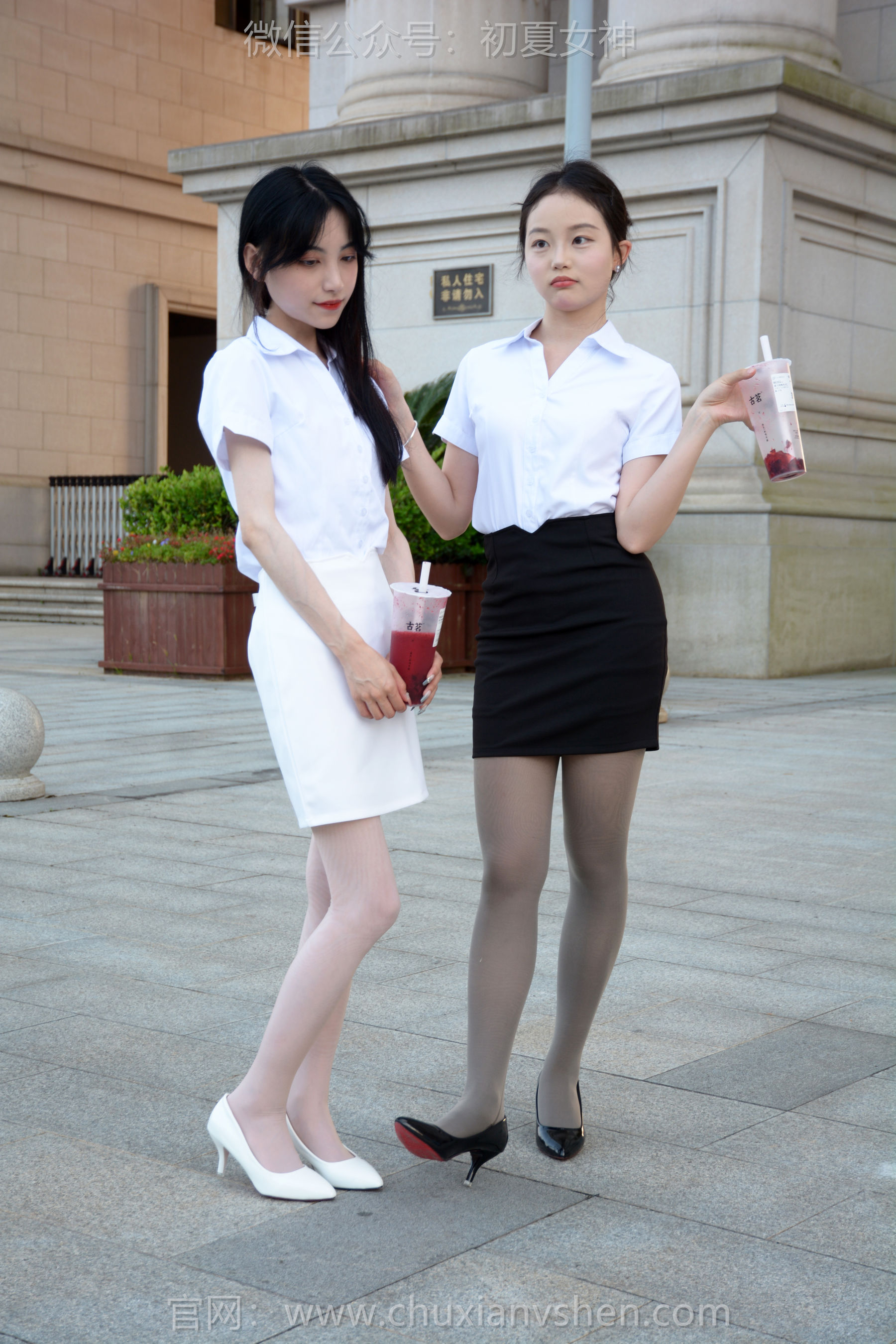 初夏女神 No.226 柒柒&双双 黑白正装