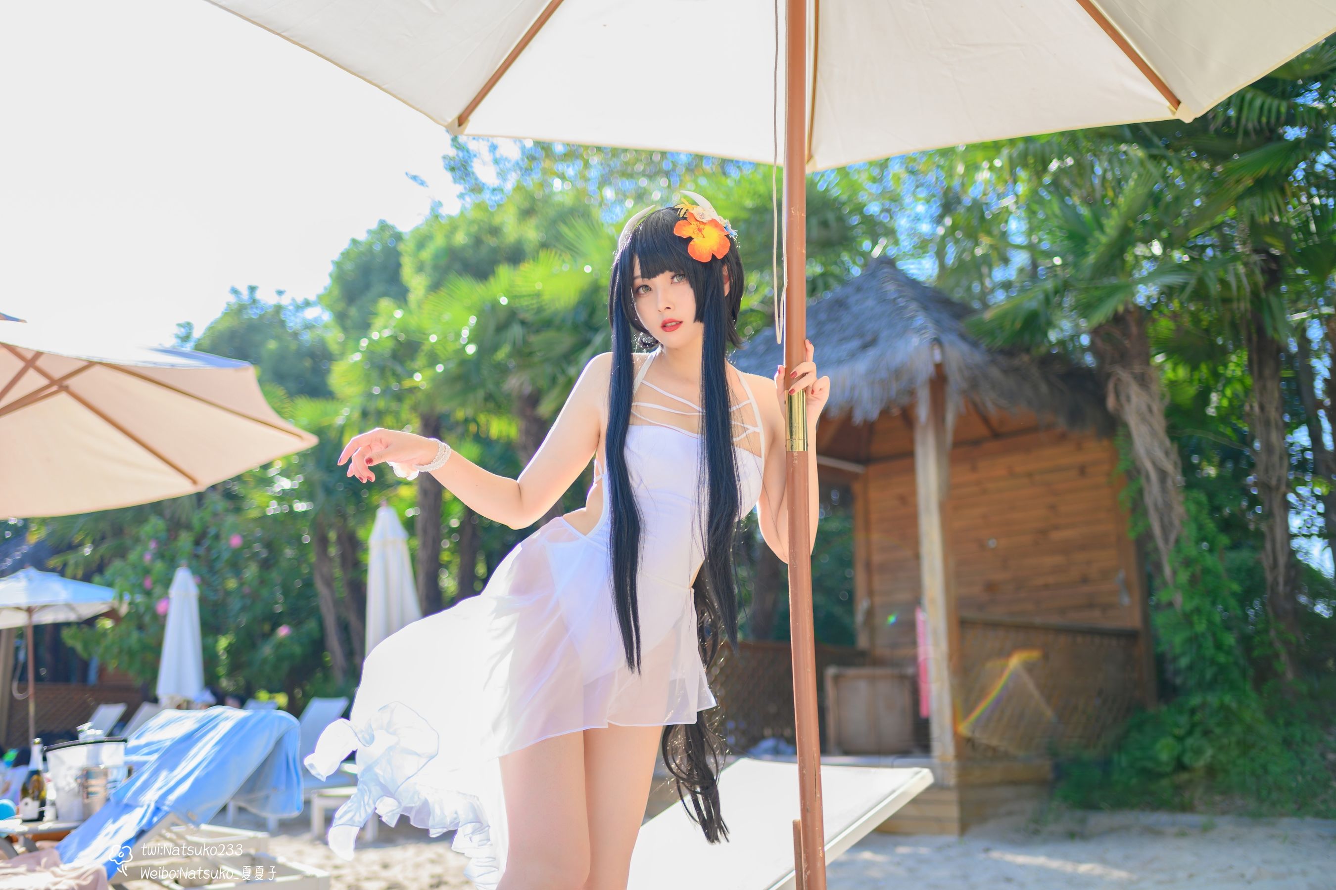 Natsuko夏夏子 - 碧蓝航线 比叡泳装