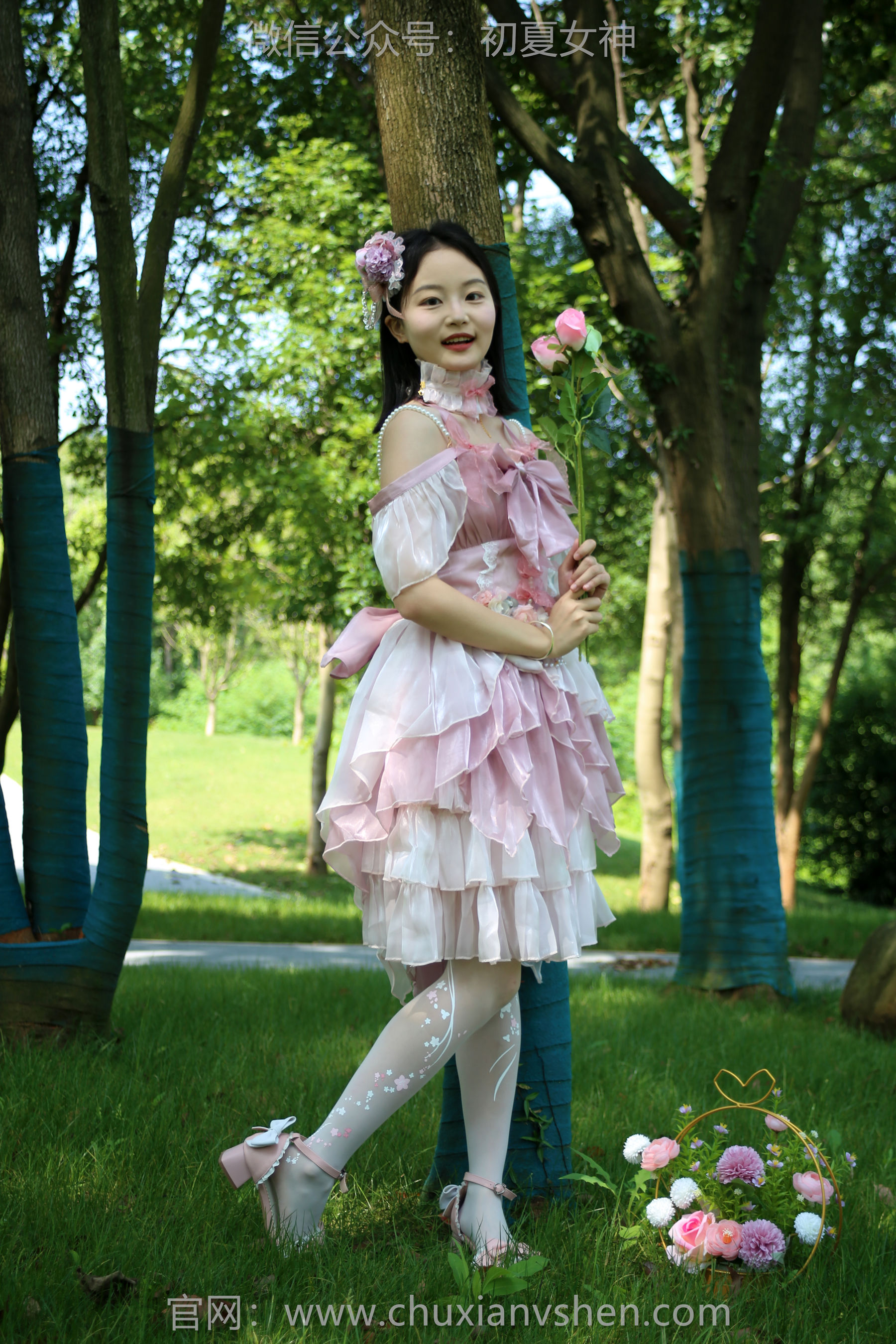 初夏女神 No.244 双双 花仙子
