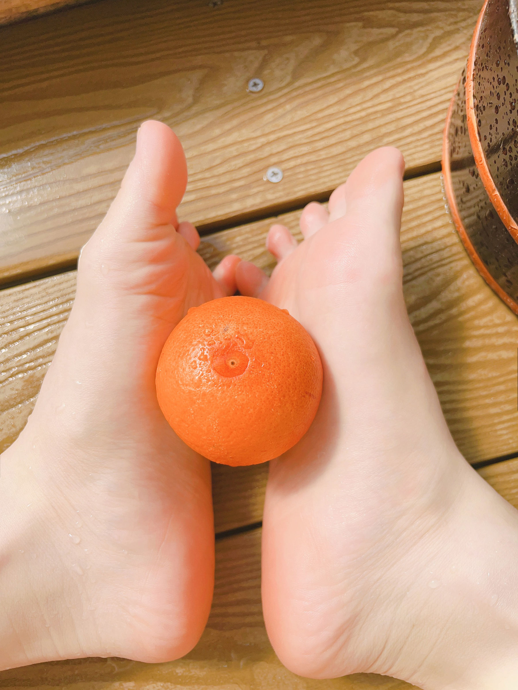 动漫博主水淼aqua - お風呂とみかん