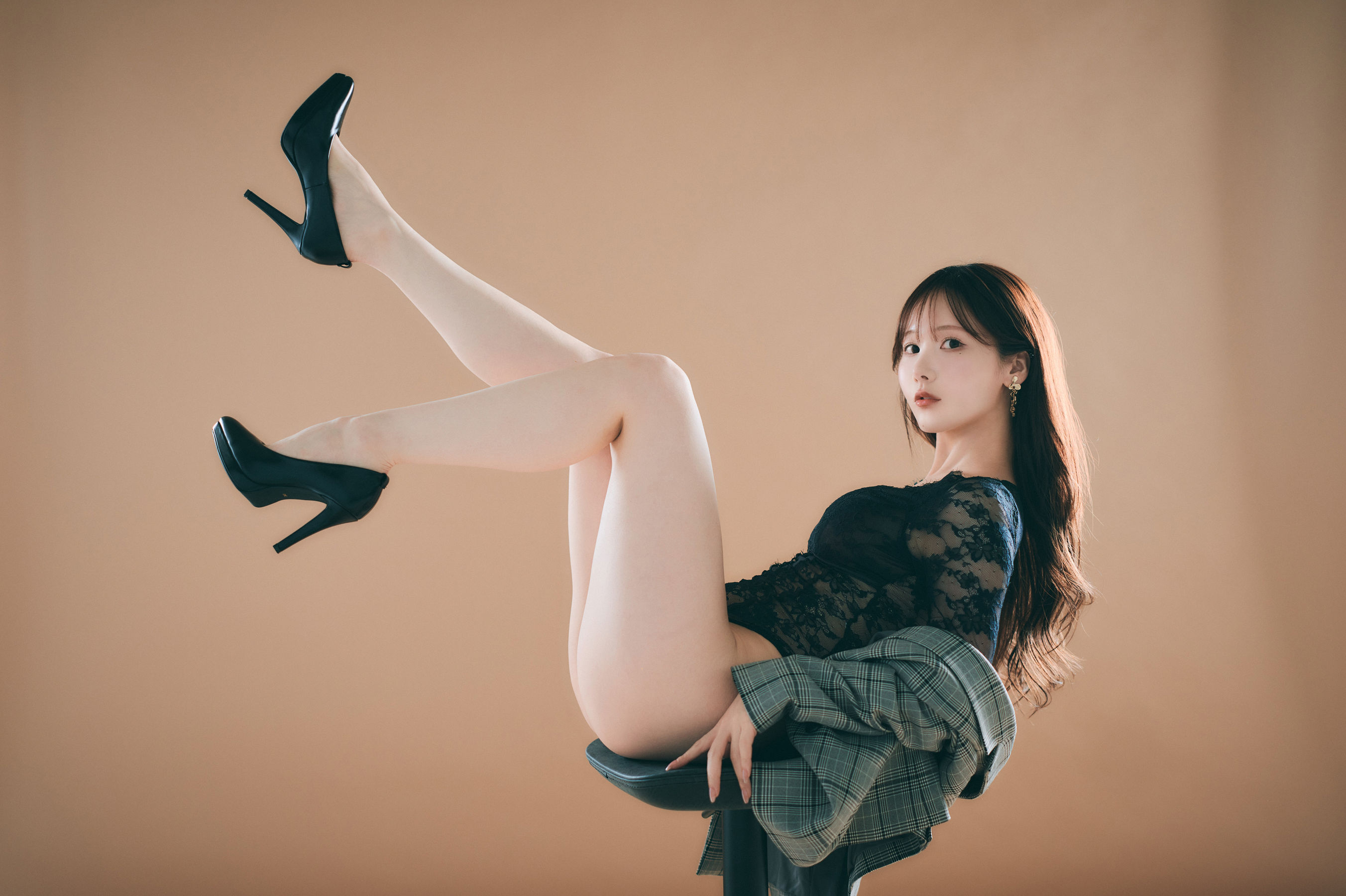 日本甜美COSERけんけん - BLACK LADY