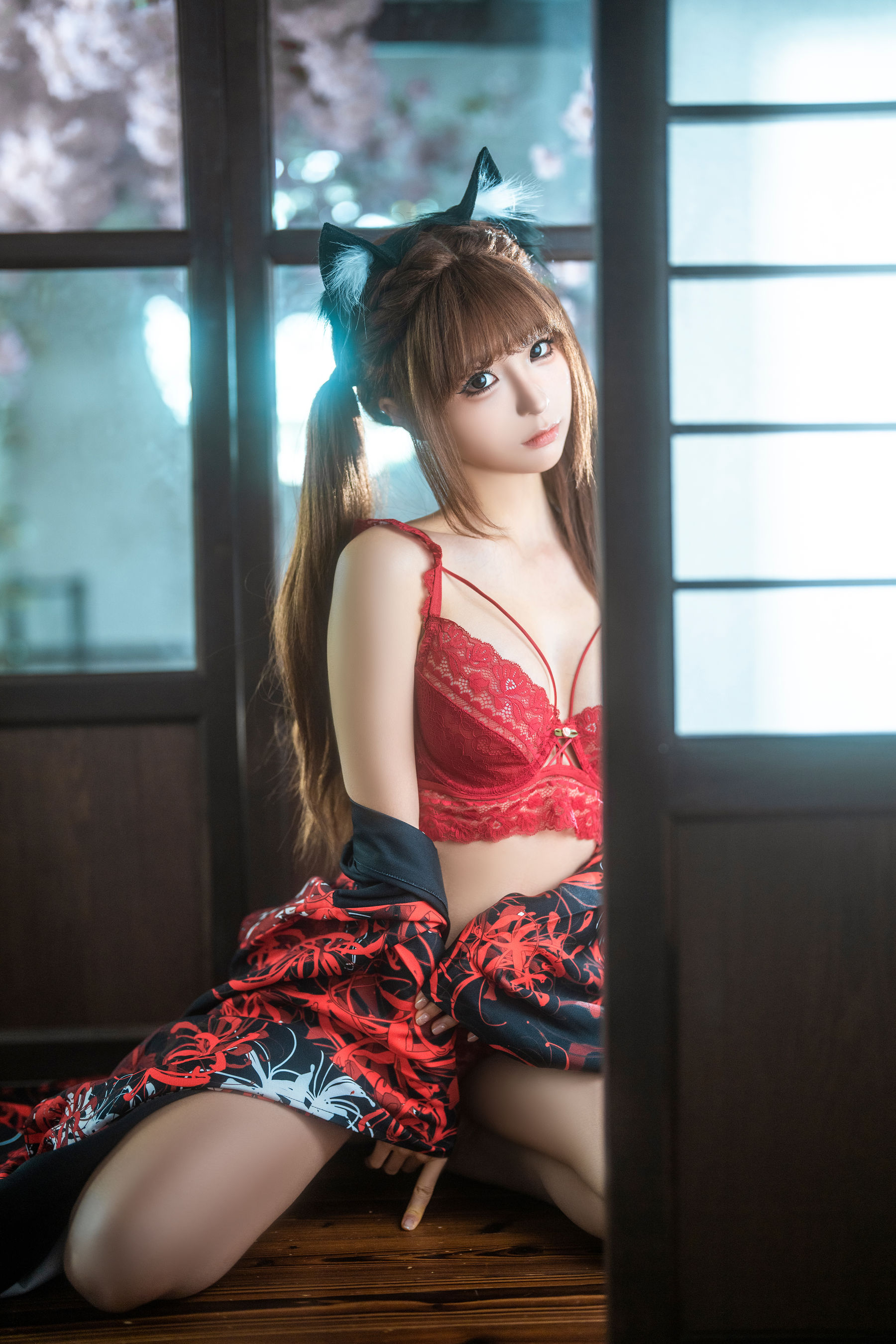 动漫博主蠢沫沫 - 捆绑和服