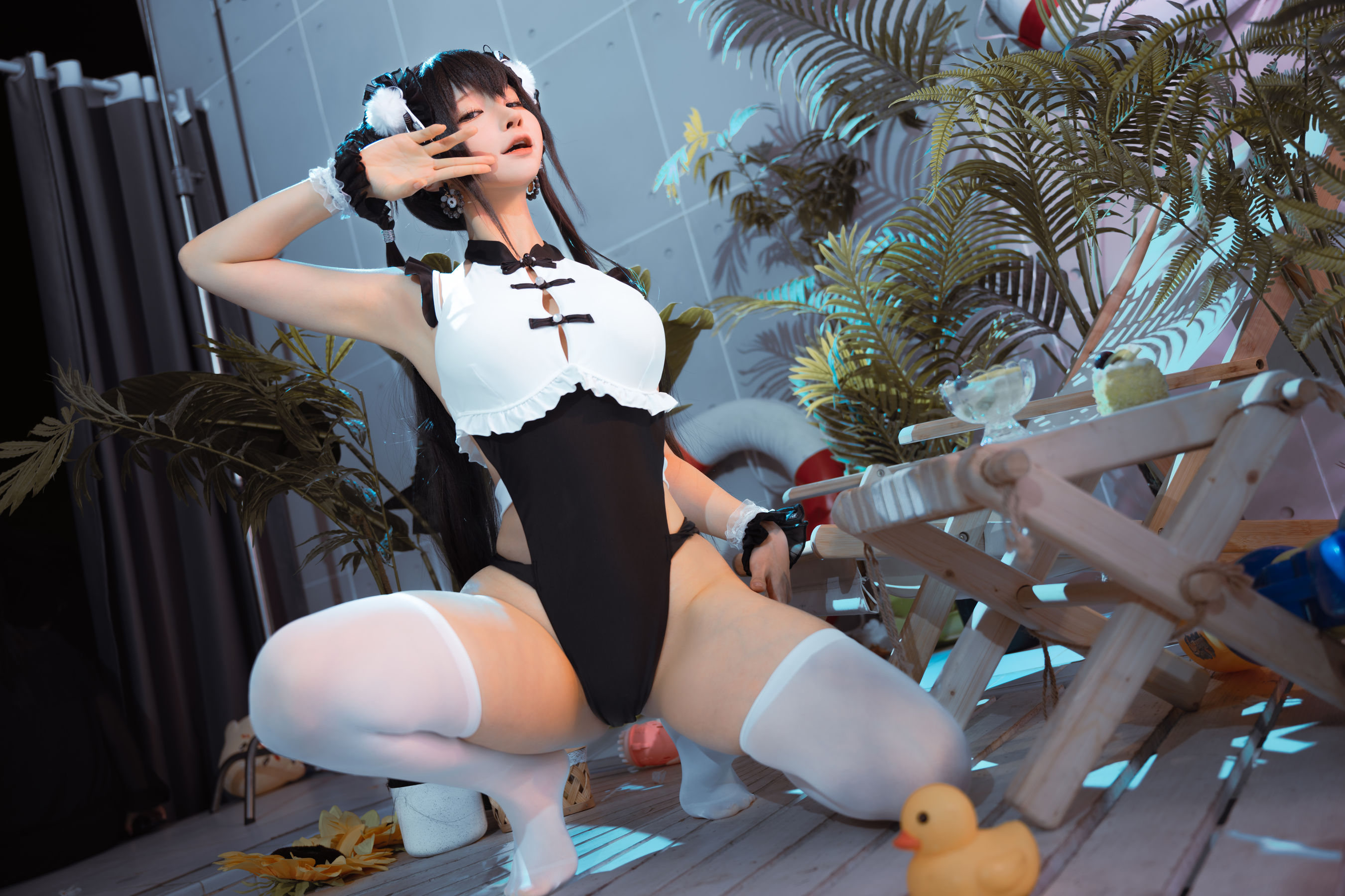 动漫博主蠢沫沫 - 熊猫娘