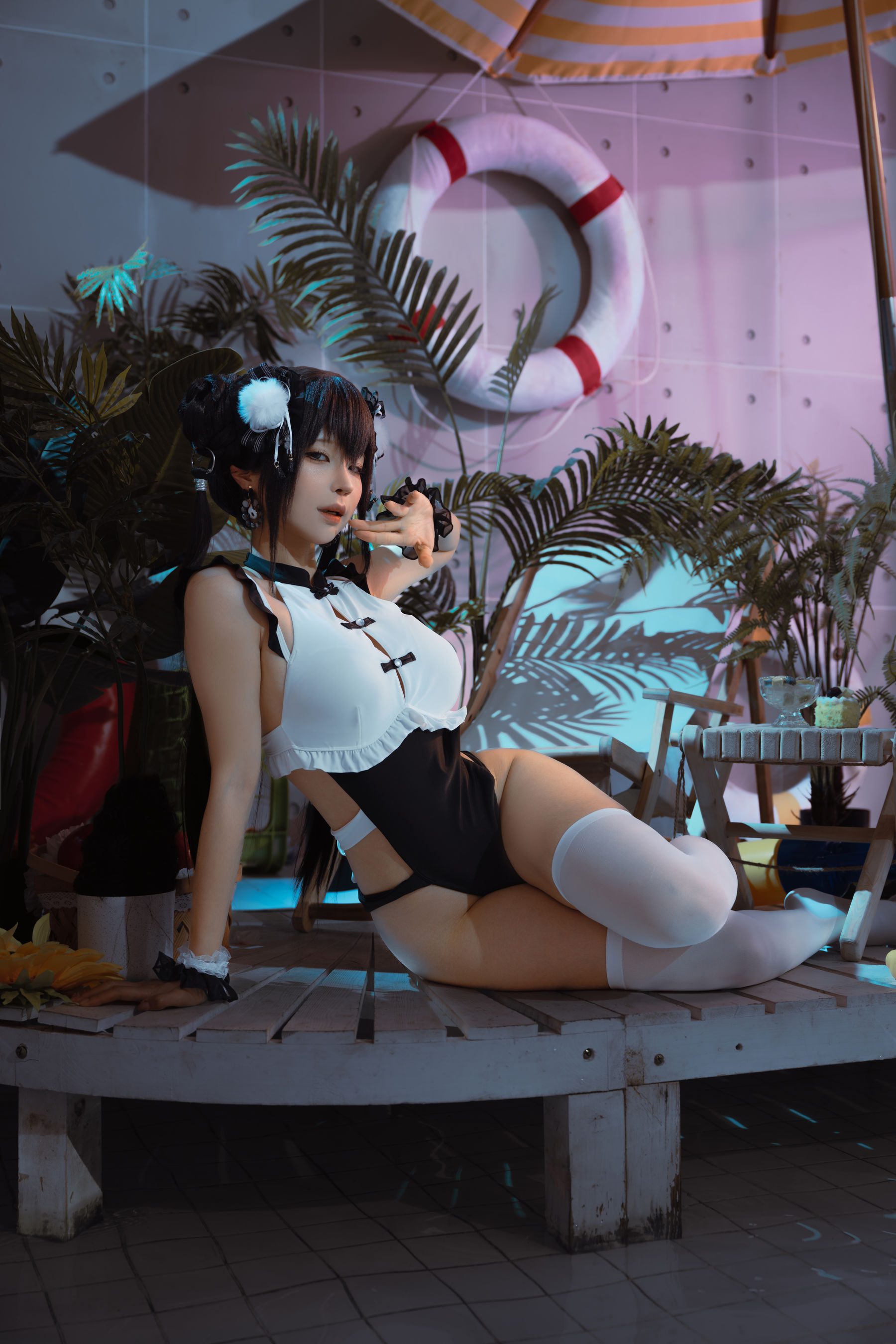 动漫博主蠢沫沫 - 熊猫娘