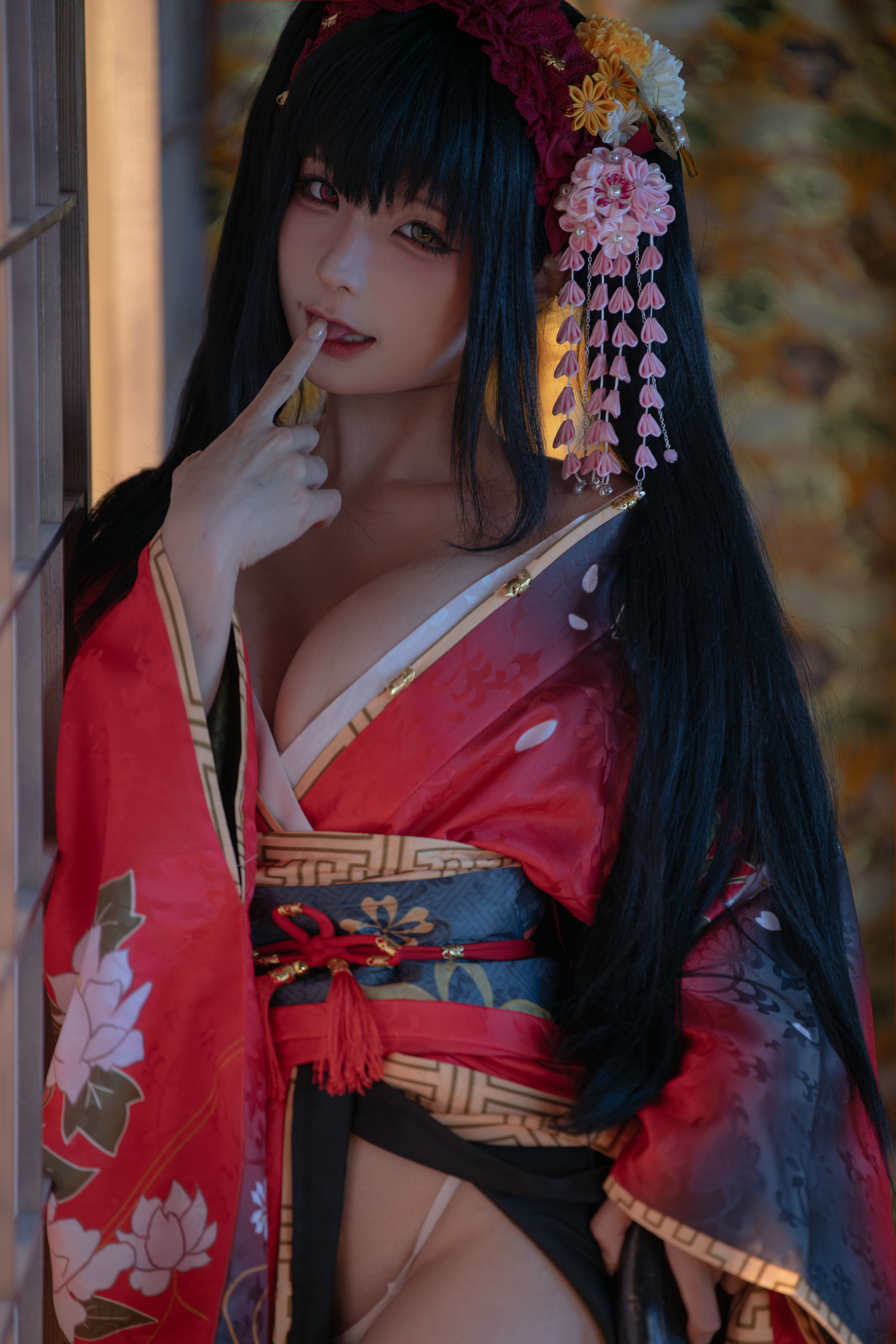 动漫博主蠢沫沫 - 狂三和服