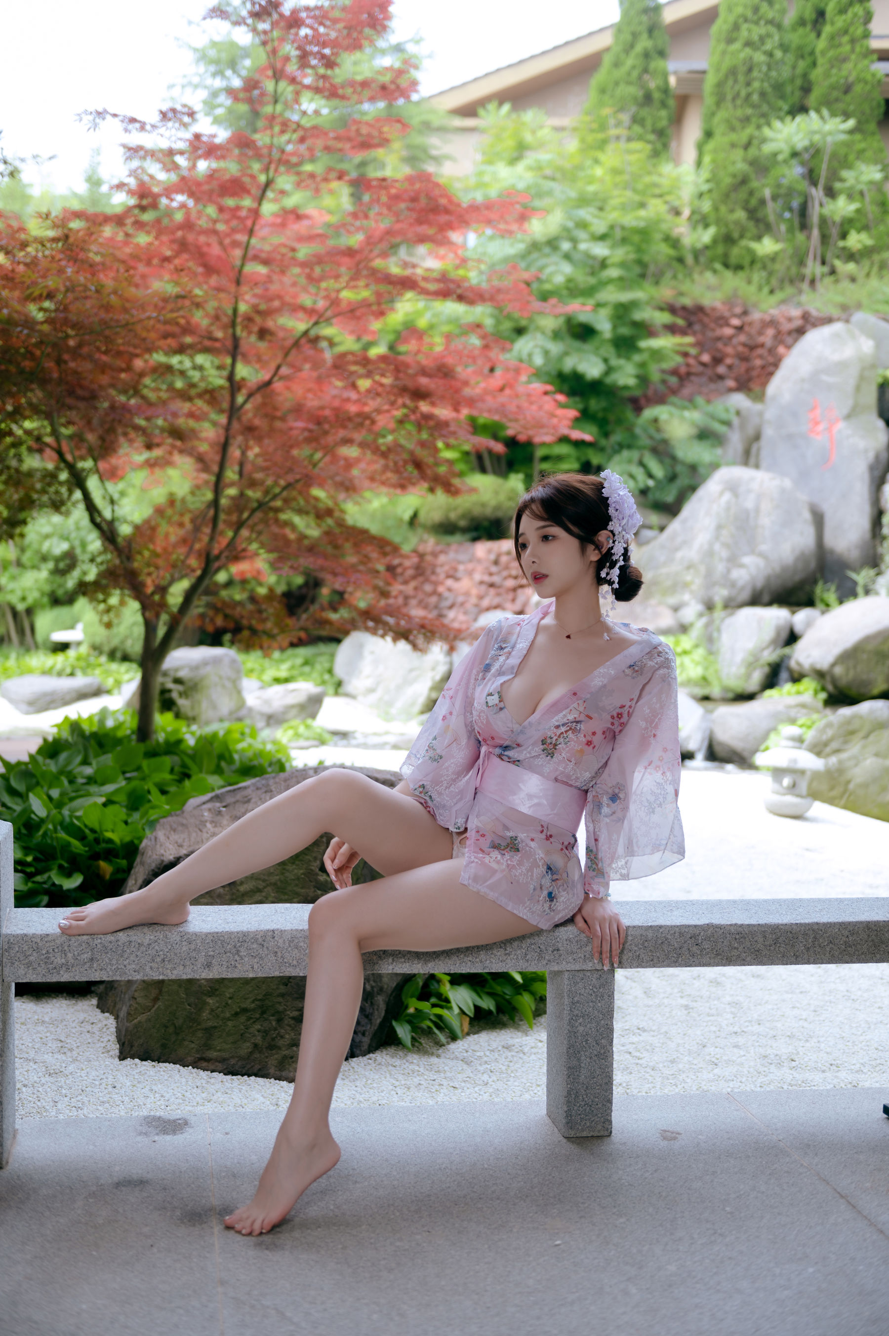 动漫博主雯妹 - 和风庭院