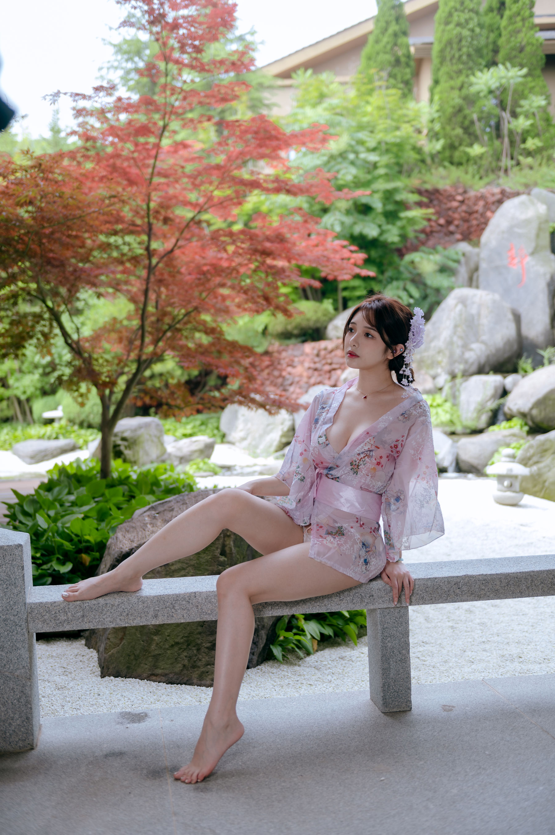 动漫博主雯妹 - 和风庭院