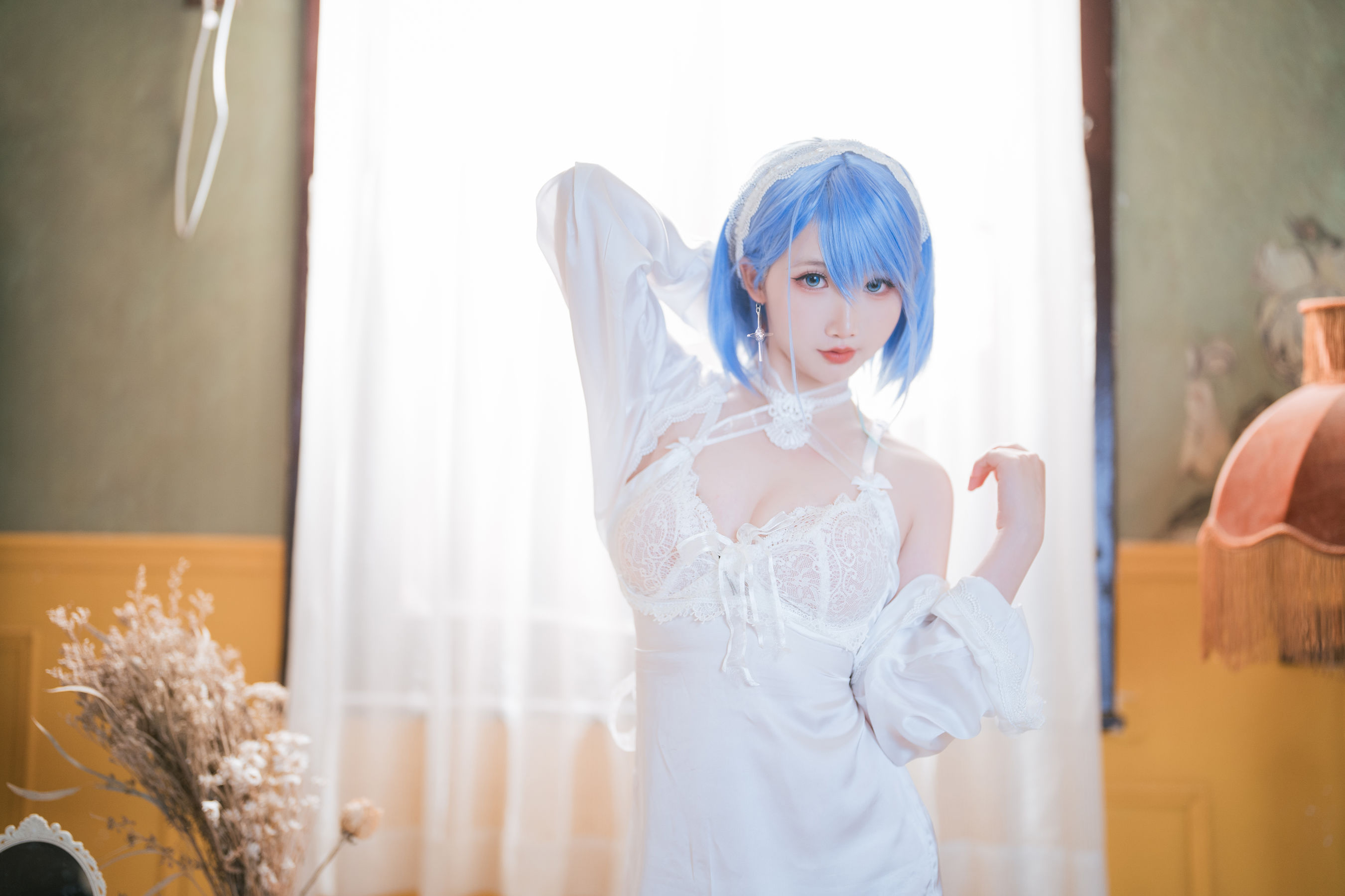可爱人气Coser 面饼仙儿 - 碧蓝航线 恰巴耶夫睡衣