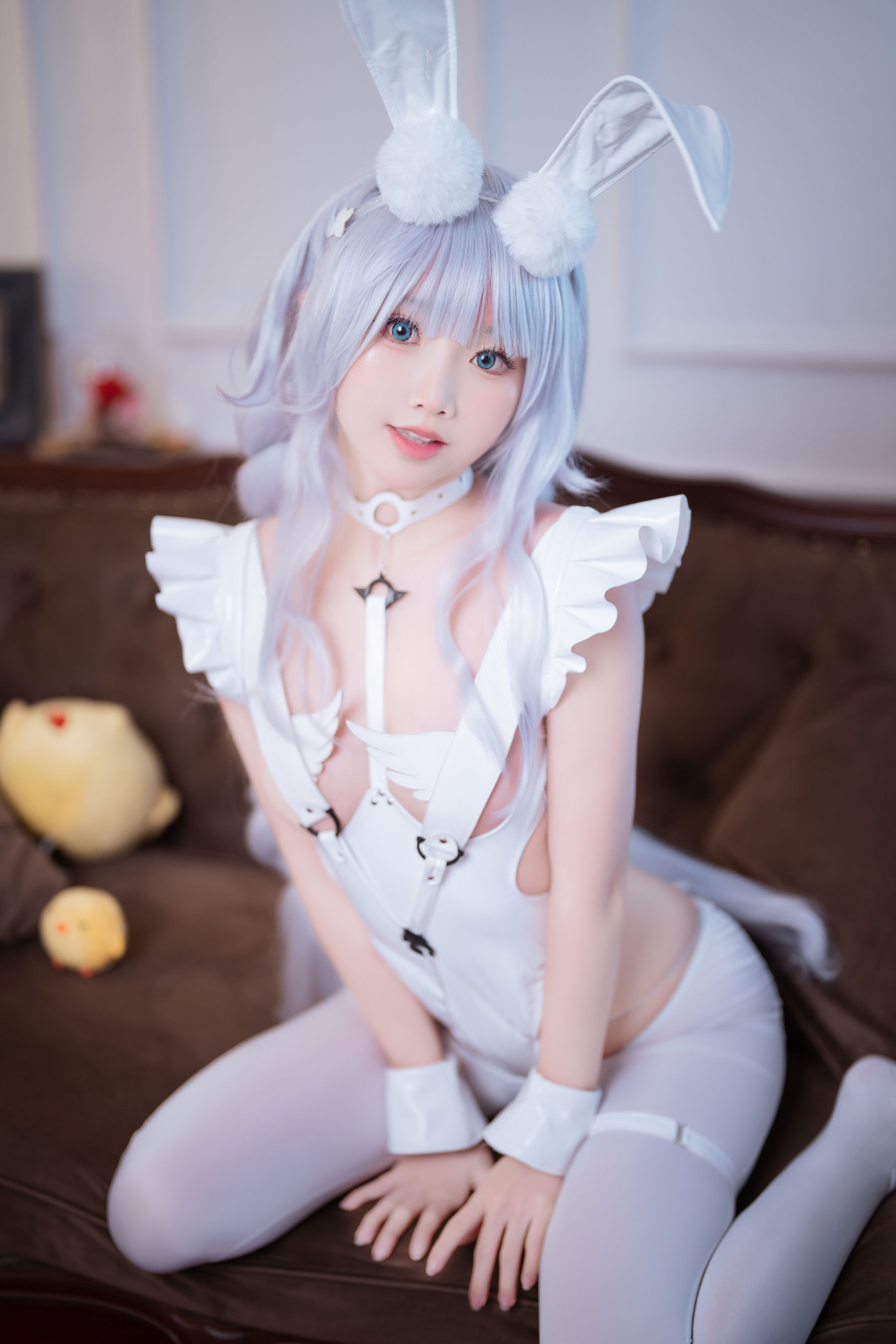 可爱人气Coser 面饼仙儿 - 碧蓝航线 恶毒兔女郎